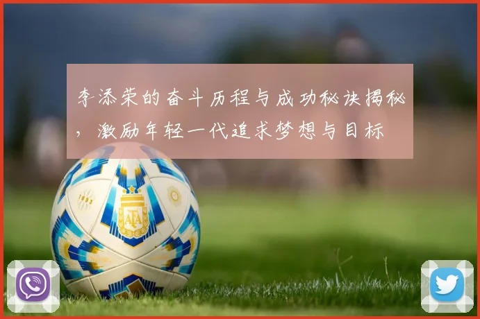 李添荣的奋斗历程与成功秘诀揭秘，激励年轻一代追求梦想与目标